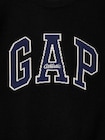 リラックスフィット GAPロゴ インターシャセーター-2