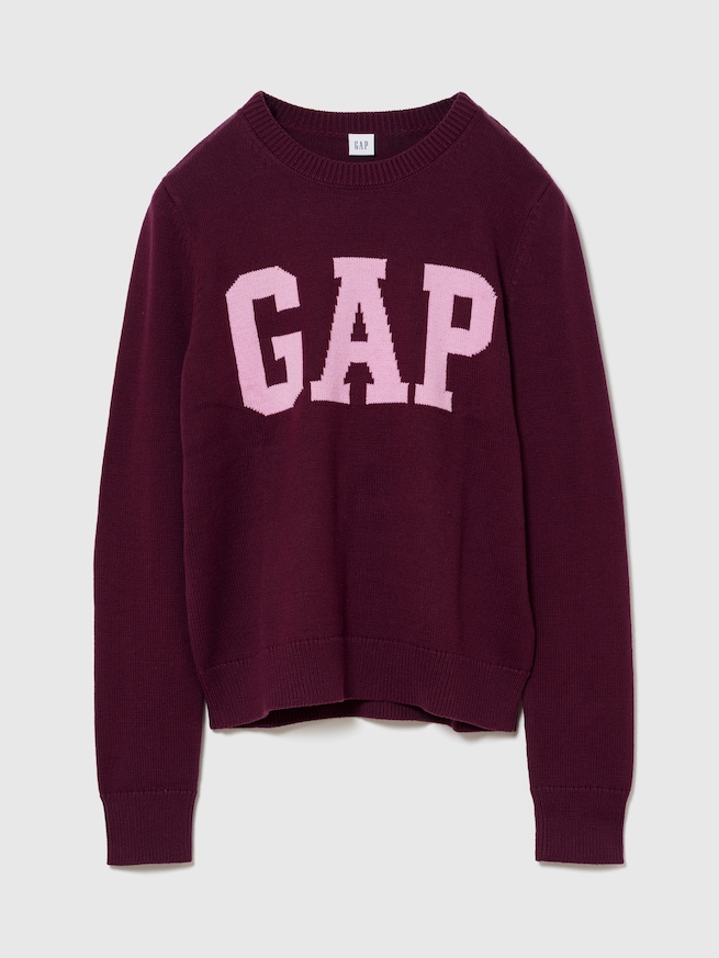 GAPロゴ クルーネックセーター-5