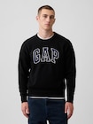 リラックスフィット GAPロゴ インターシャセーター-0