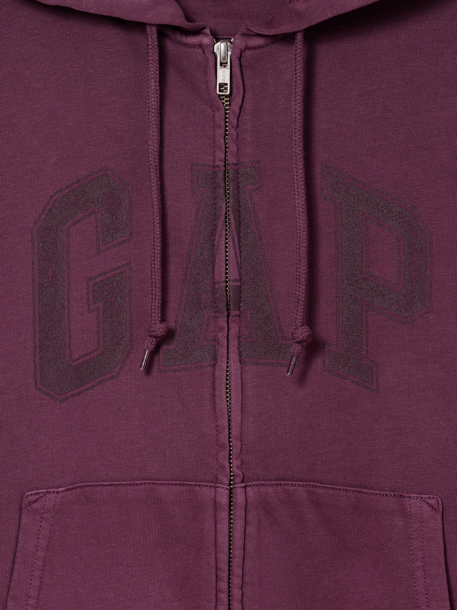 Gap公式オンラインストア | VintageSoft Oversized Gap Logo Zip Hoodie