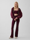 GapFit スムース ハイライズ ベビー用ブーツカットレギンス-5