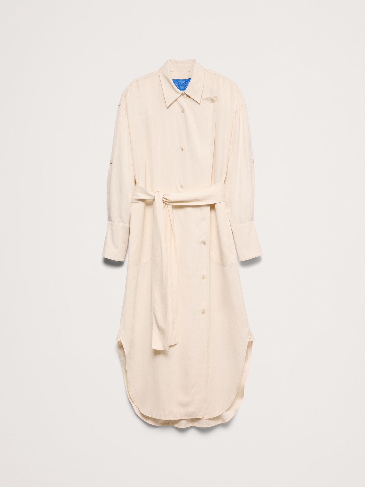 Banana Republic x La Ligne ビスコース ミディ シャツドレス-5