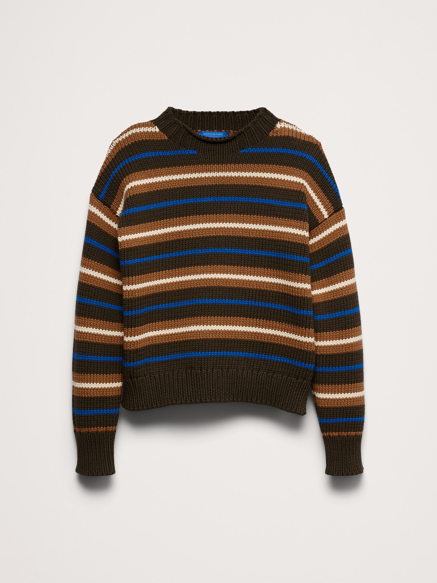 Banana Republic x La Ligne コットン クルーネックセーター-4