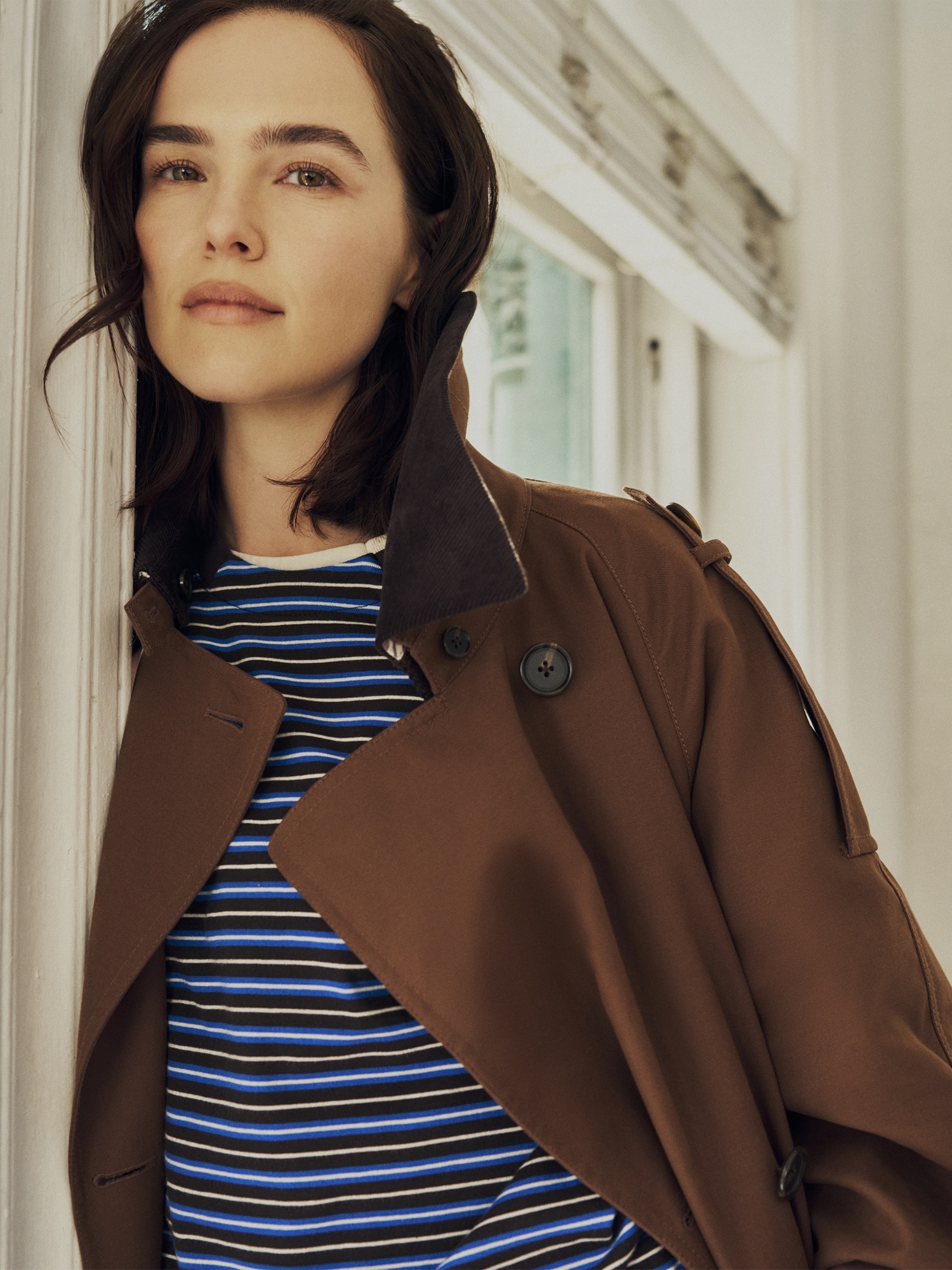 Banana Republic x La Ligne ボクシー コットンTシャツ-4