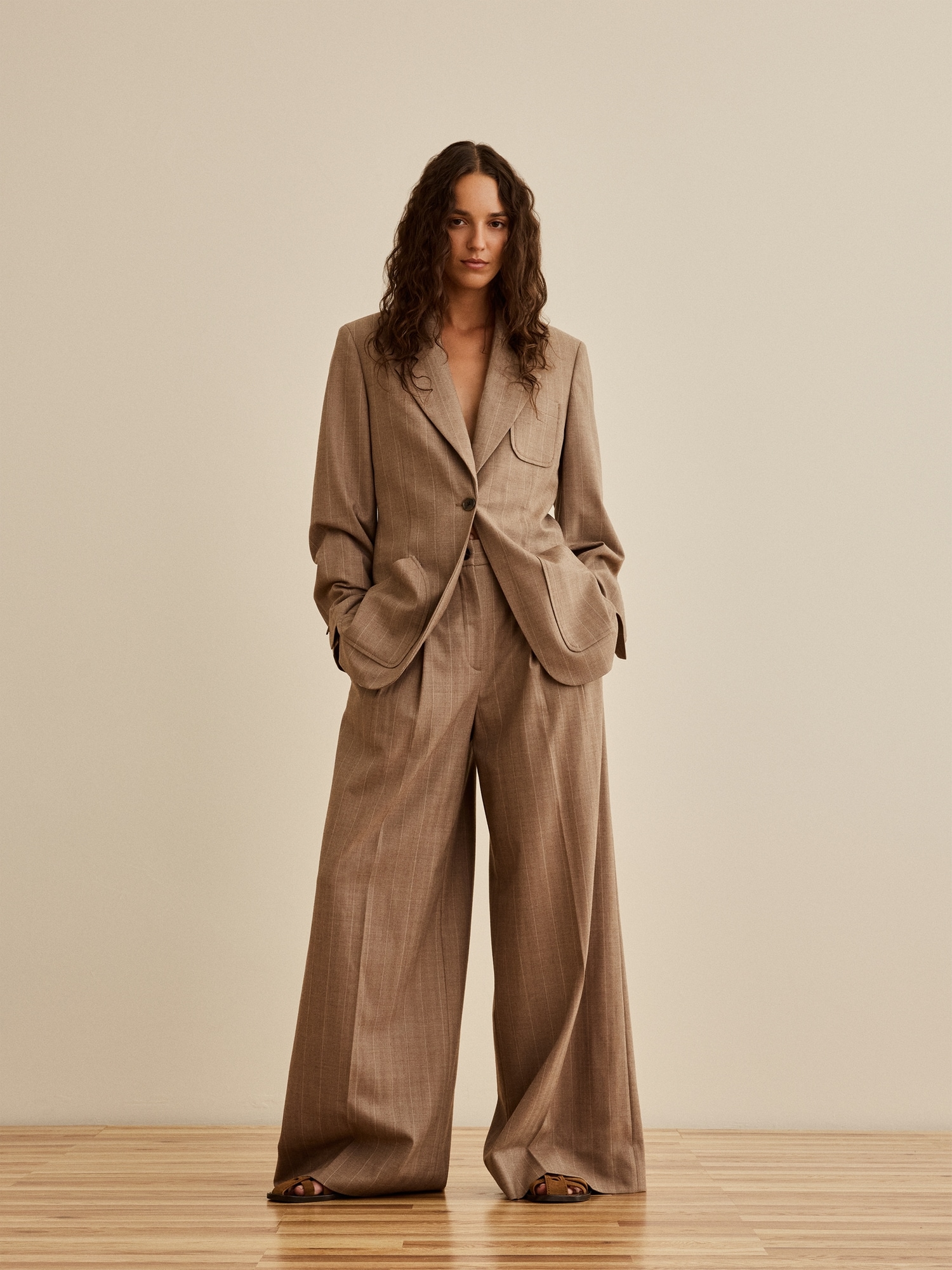 Banana Republic x La Ligne ワイドレッグ パンツ-3
