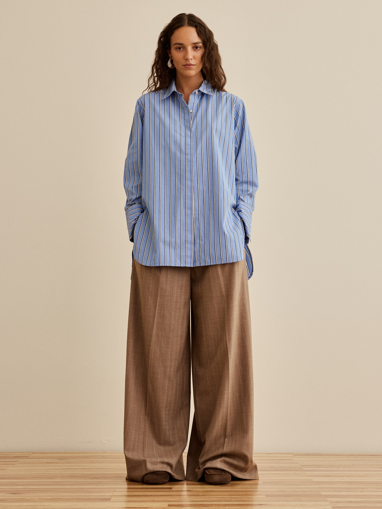 Banana Republic x La Ligne ワイドレッグ パンツ-4