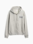 リラックスフィット GAPロゴ フレンチテリー ジップアップパーカー-4