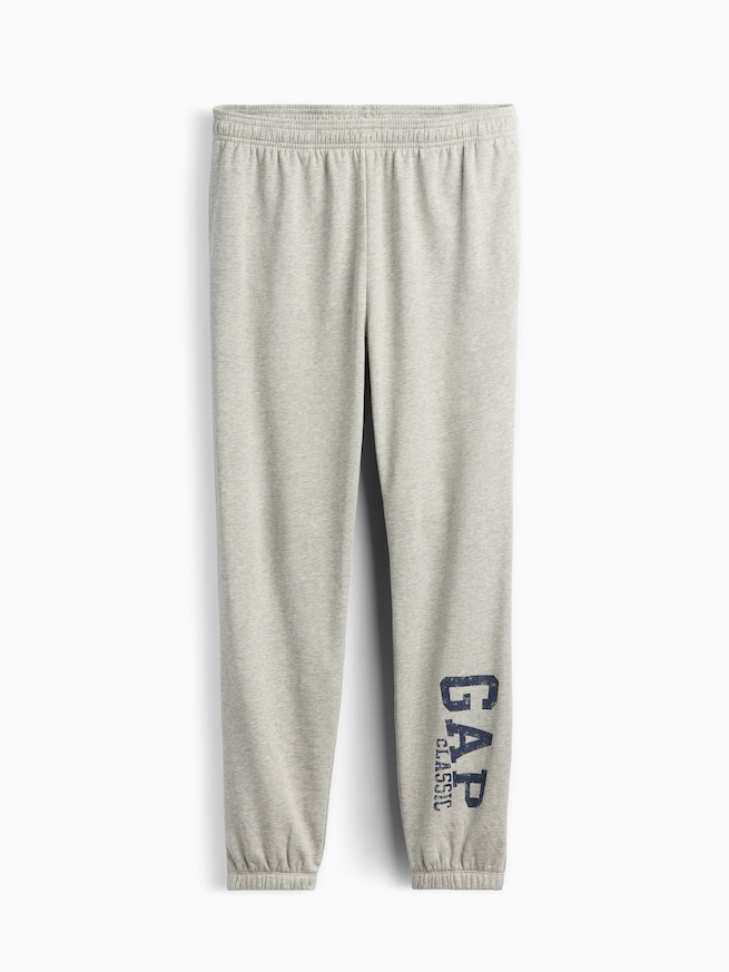 リラックスフィット GAPロゴ フレンチテリー ジョガーパンツ-3