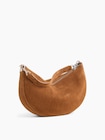 ヴィーガンスエード クレセントバッグ-1