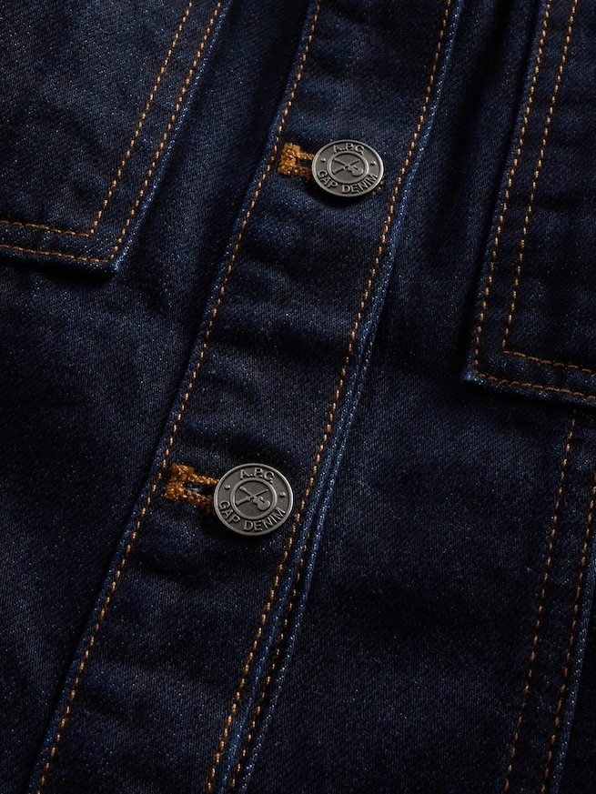 Gap &times; A.P.C. ストラクチャー デニムジャケット-6
