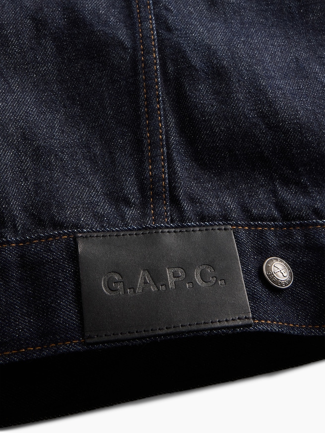 Gap &times; A.P.C. 裏地付き ジャパニーズ デニムジャケット-7