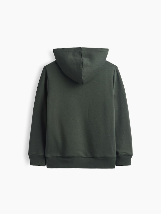 babyGap 裏ボア GAPロゴ ジップアップパーカー-1