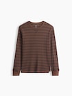 ワッフルニット クルーネックTシャツ (キッズ)-0