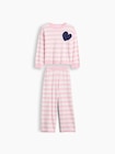 babyGap 2ピース ストライプ ニットコーデセット-0