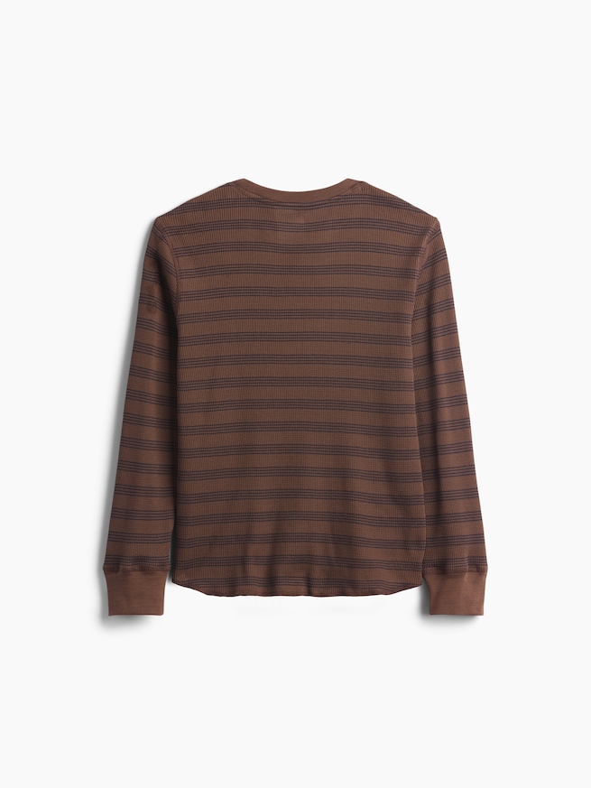 ワッフルニット クルーネックTシャツ (キッズ)-1