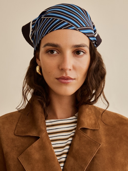 Banana Republic x La Ligne シルクツイル バンダナ