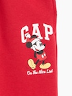 GapKids &times; ディズニー ミッキーマウス リラックスフィット GAPロゴ ジョガーパンツ-2