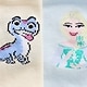 babyGap &times; ディズニー アナと雪の女王 クルーソックス 4足セット