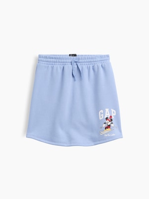 GapKids &times; ディズニー プルオン GAPロゴ ミニスカート・スコート