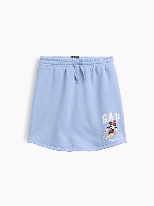 GapKids &times; ディズニー プルオン GAPロゴ ミニスカート・スコート-0