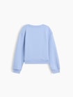 GapKids &times; ディズニー リラックスフィット ウェッジ GAPロゴ スウェットシャツ-1