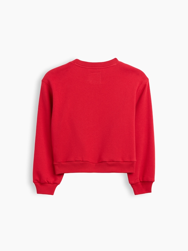 GapKids &times; ディズニー リラックスフィット ウェッジ GAPロゴ スウェットシャツ-1