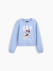 GapKids &times; ディズニー リラックスフィット ウェッジ GAPロゴ スウェットシャツ-0