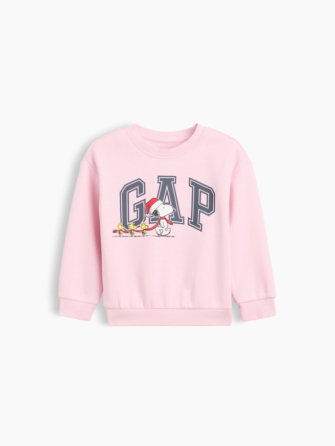 babyGap GAPロゴ グラフィック スウェットシャツ-0