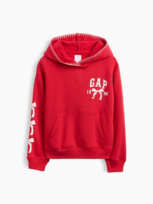 リラックスフィット GAPロゴパーカー (キッズ)
