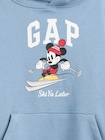 GapKids &times; ディズニー ミッキーマウス リラックスフィット GAPロゴパーカー-2