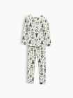 babyGap クリスマス プリント パジャマセット-1