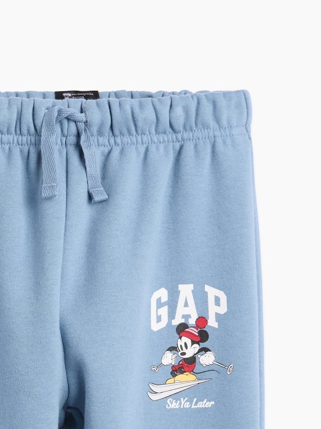 babyGap &times; ディズニー ミッキーマウス リラックスフィット プルオン GAPロゴ ジョガーパンツ-2
