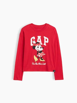 GapKids x ディズニー オーバーサイズ GAPロゴ Tシャツ