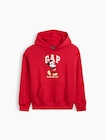 GapKids &times; ディズニー ミッキーマウス リラックスフィット GAPロゴパーカー-0