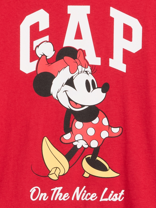 GapKids x ディズニー オーバーサイズ GAPロゴ Tシャツ-2