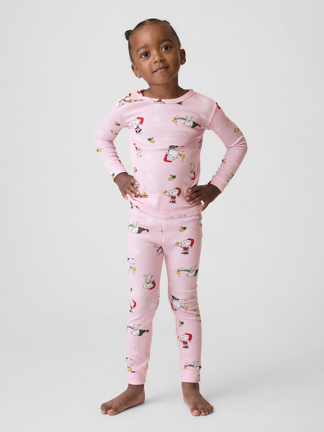 Kids & babyGap ピーナッツ クリスマスプリント パジャマセット-0