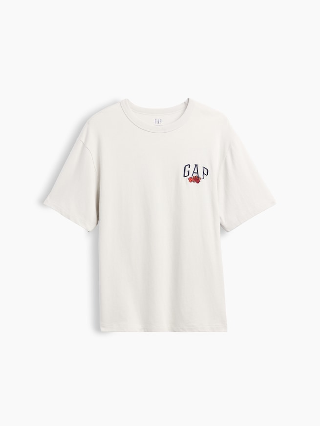 ヘビーウェイト MOMIJI GAPロゴTシャツ-3