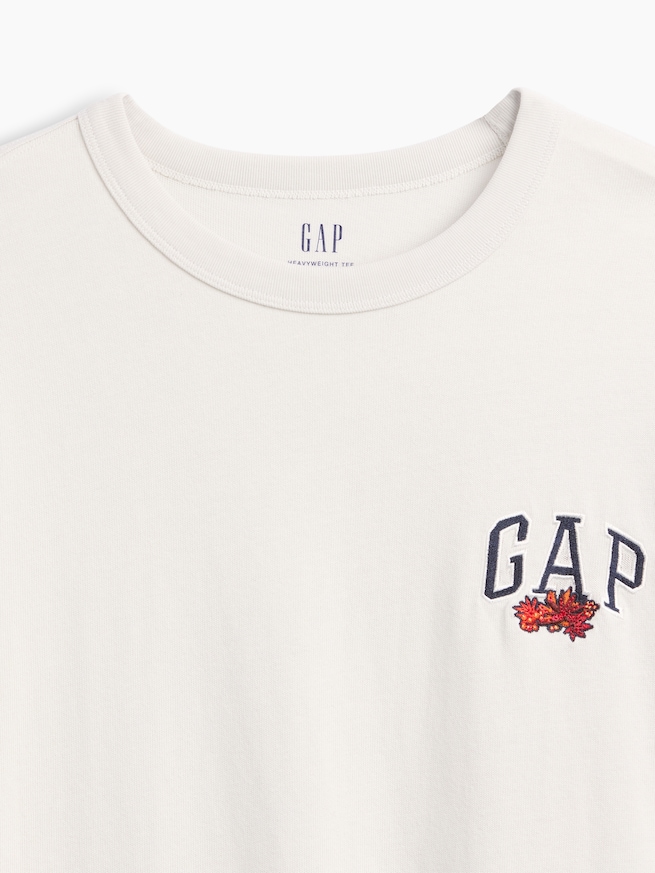 ヘビーウェイト MOMIJI GAPロゴTシャツ-2