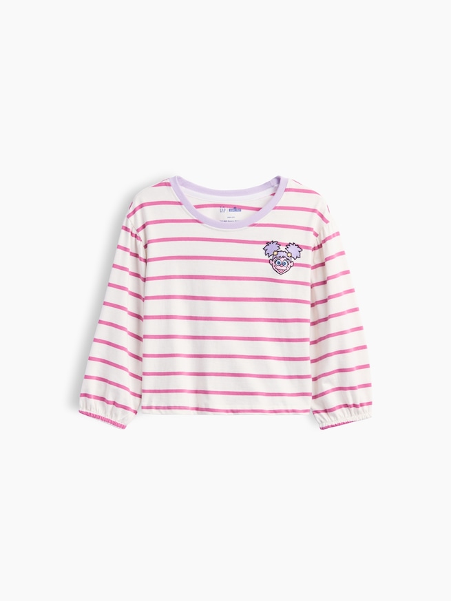 セサミストリート ストライプTシャツ (幼児・ベビー)-1