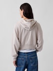 オーバーサイズ GAPロゴ フレンチテリー ジップアップパーカー-2