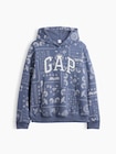 リラックスフィット GAPロゴパーカー-3