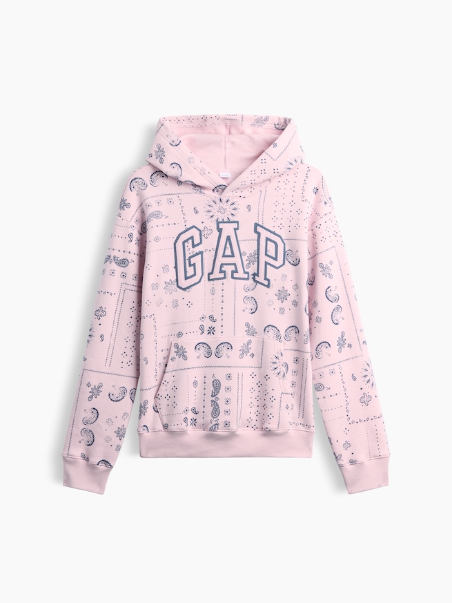 リラックスフィット GAPロゴパーカー-3