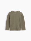 babyGap あったかワッフルニット Tシャツ-0