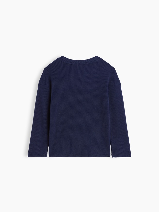 babyGap あったかワッフルニット Tシャツ-1