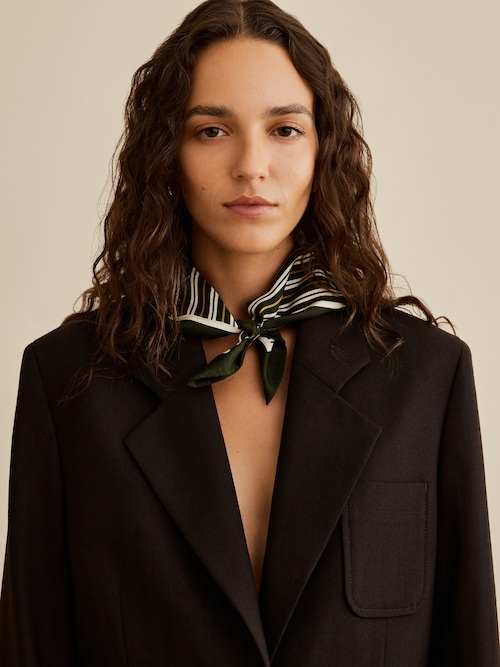 Banana Republic x La Ligne シルクツイル バンダナ