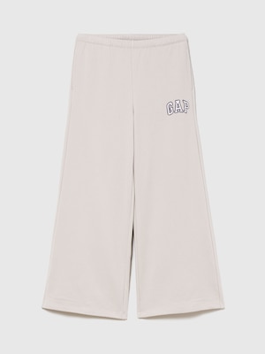 GAPロゴ フレンチテリー ワイドパンツ