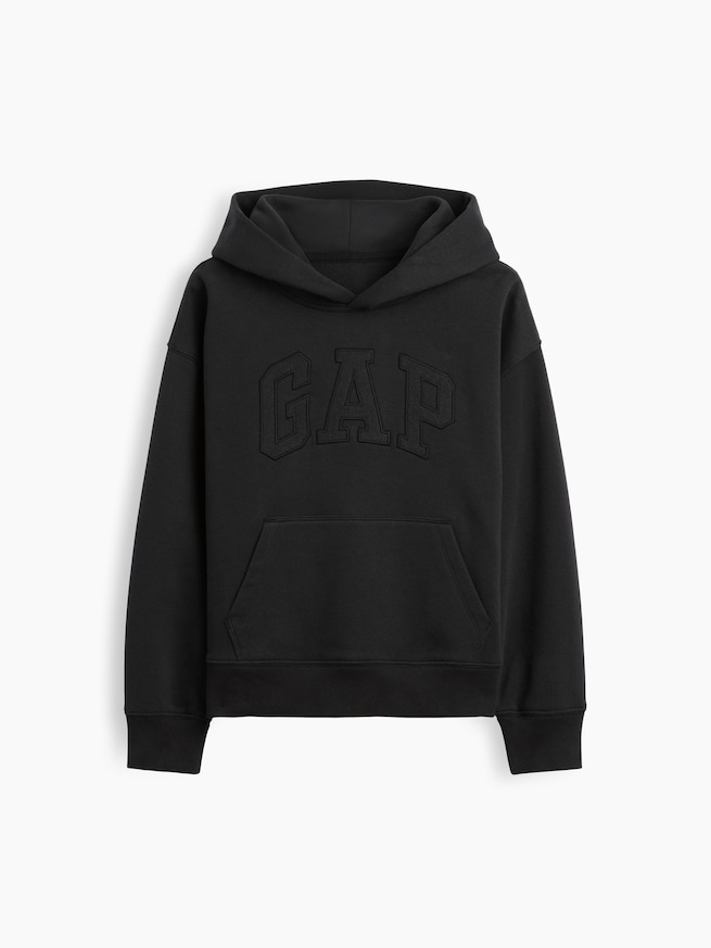 ヴィンテージソフト リラックスフィット GAPロゴパーカー (キッズ)-5