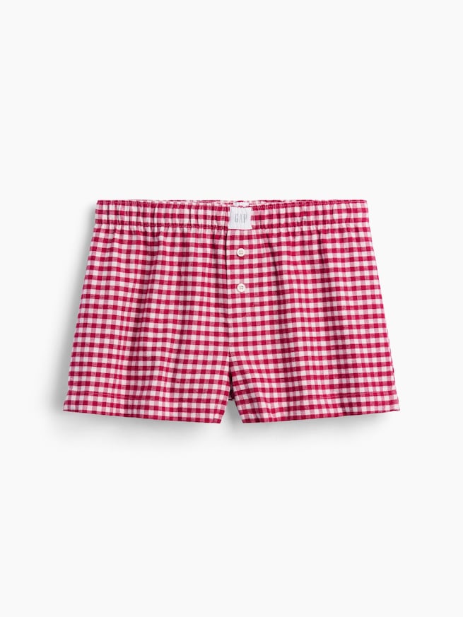 スーパーソフト フランネル パジャマ ボクサーパンツ-5