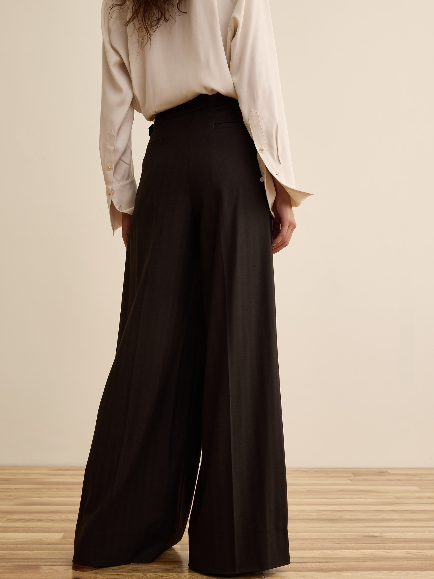 Banana Republic x La Ligne ワイドレッグ パンツ-1