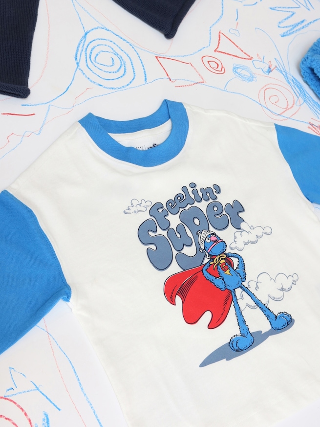 セサミストリート グラフィックTシャツ (幼児・ベビー)-5